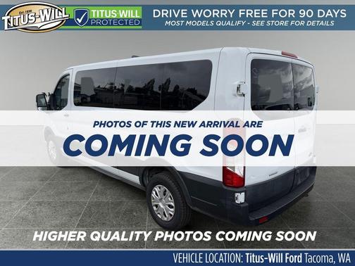Oxford White 2023 Ford Transit-350 XLT