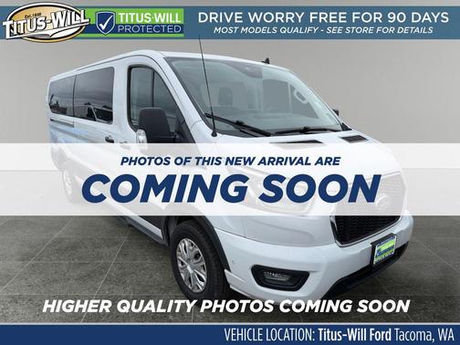 Oxford White 2023 Ford Transit-350 XLT