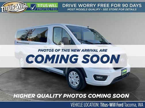 Oxford White 2023 Ford Transit-350 XLT