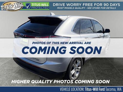 Ingot Silver 2016 Ford Edge Titanium