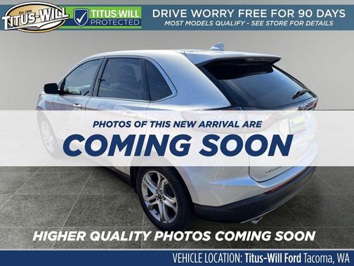 Ingot Silver 2016 Ford Edge Titanium