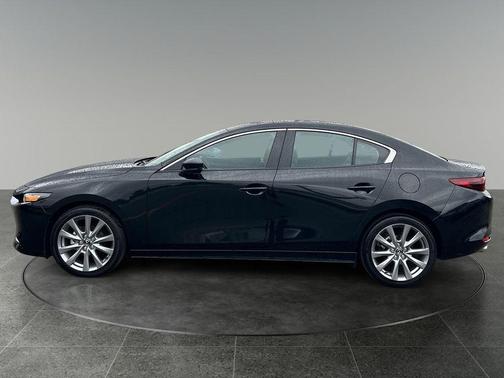 Jet Black Mica 2023 Mazda Mazda3 FWD w/Preferred Package