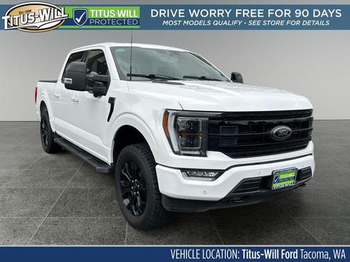 Oxford White 2023 Ford F-150 Lariat