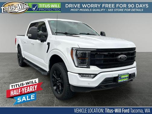 Oxford White 2023 Ford F-150 Lariat