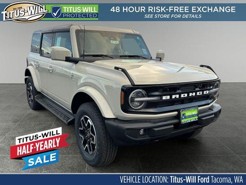 Desert Sand 2025 Ford Bronco Outer Banks