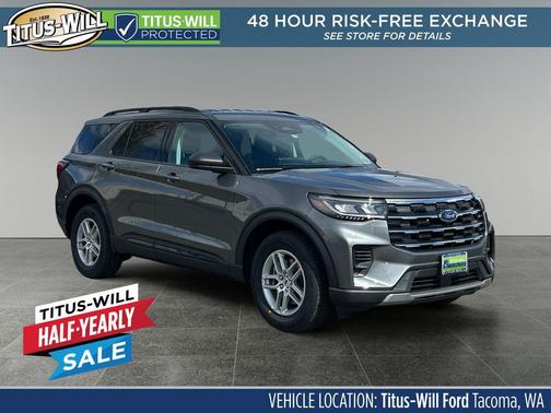 Carbonized Gray Metallic 2026 Ford Explorer Active