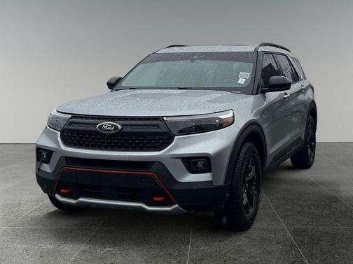 Iconic Silver Metallic 2023 Ford Explorer Timberline