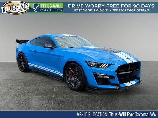 Grabber Blue Metallic 2022 Ford Shelby GT500 Base