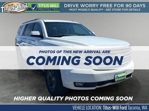Summit White 2017 Chevrolet Tahoe LT