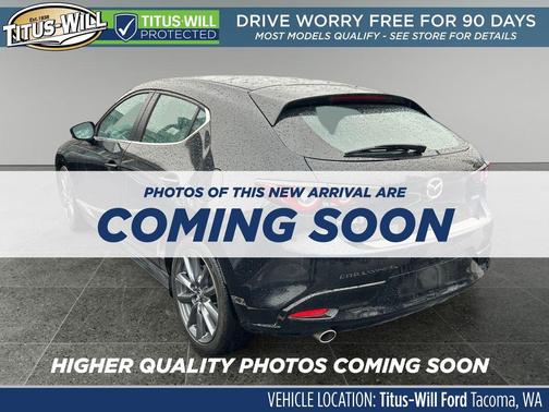 Jet Black Mica 2024 Mazda Mazda3 FWD w/Preferred Package