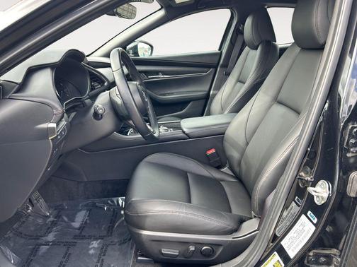 Jet Black Mica 2024 Mazda Mazda3 FWD w/Preferred Package