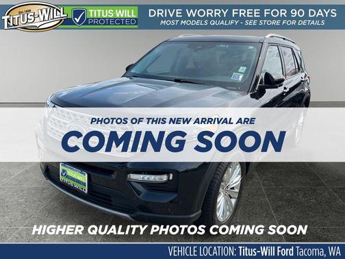 Black Metallic 2022 Ford Explorer Limited