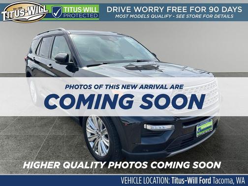 Black Metallic 2022 Ford Explorer Limited
