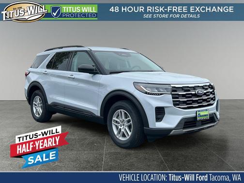 White 2026 Ford Explorer Active