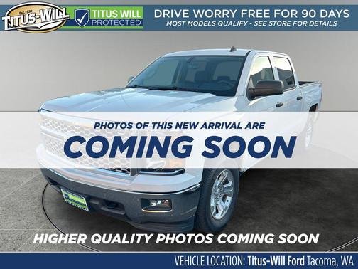 Summit White 2014 Chevrolet Silverado 1500 1LT