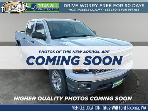 Summit White 2014 Chevrolet Silverado 1500 1LT