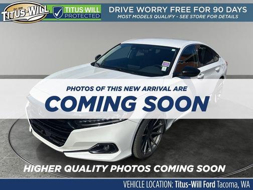 Platinum White Pearl 2021 Honda Accord Sport SE 1.5T