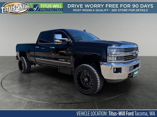 Black 2015 Chevrolet Silverado 2500 LTZ