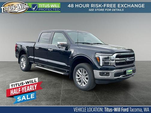 Blue 2026 Ford F-150 Lariat