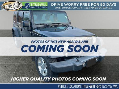 Black Clearcoat 2016 Jeep Wrangler Unlimited Sport SUV