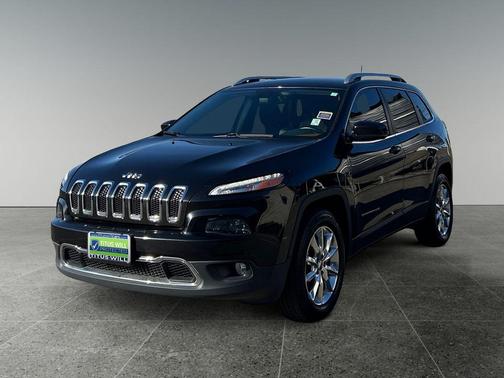 Brilliant Black Crystal Pearlcoat 2016 Jeep Cherokee Limited