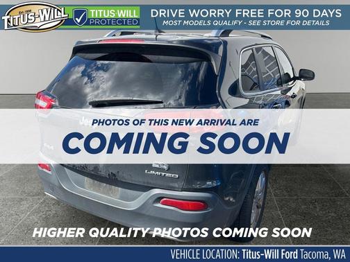 Brilliant Black Crystal Pearlcoat 2016 Jeep Cherokee Limited