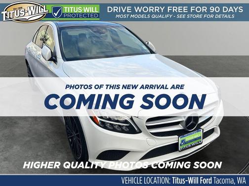 Polar White 2019 Mercedes-Benz C-Class C 300 4MATIC