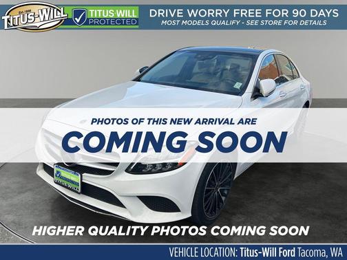 Polar White 2019 Mercedes-Benz C-Class C 300 4MATIC