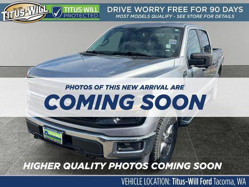 Silver Metallic 2024 Ford F-150 XLT