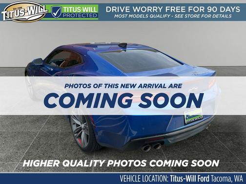 Hyper Blue Metallic 2017 Chevrolet Camaro 2LT