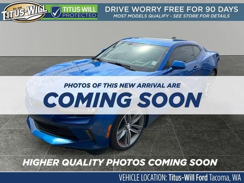 Hyper Blue Metallic 2017 Chevrolet Camaro 2LT