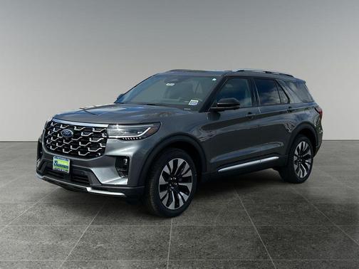 Carbonized Gray Metallic 2026 Ford Explorer Platinum