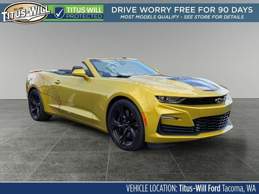 Nitro Yellow Metallic 2024 Chevrolet Camaro 2SS
