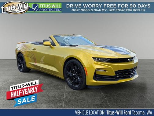 Nitro Yellow Metallic 2024 Chevrolet Camaro 2SS