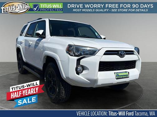 Super White 2020 Toyota 4Runner SR5 Premium