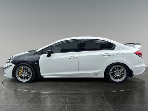 White Orchid Pearl 2013 Honda Civic Si