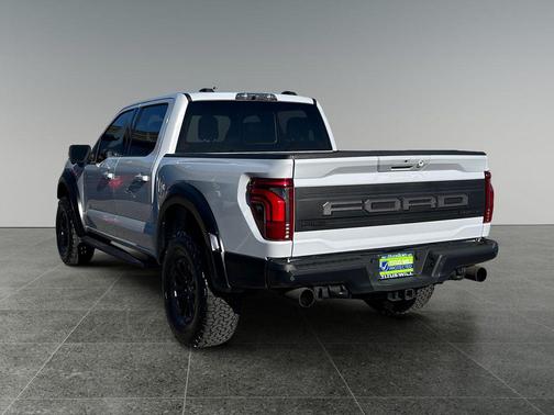 Space White Metallic 2025 Ford F-150 Raptor