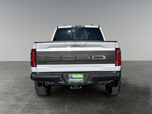 Space White Metallic 2025 Ford F-150 Raptor