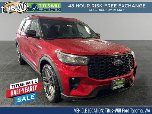 Rapid Red Metallic Tinted Clearcoat 2026 Ford Explorer ST