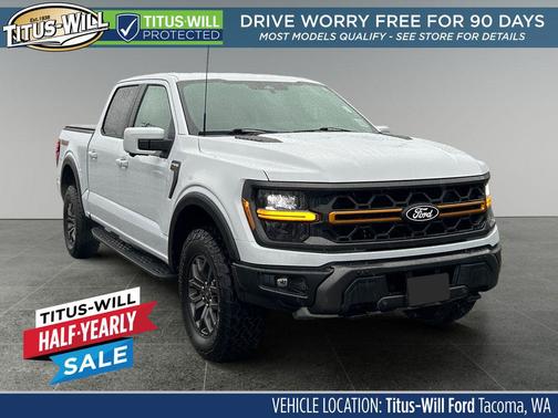 White 2025 Ford F-150 Tremor