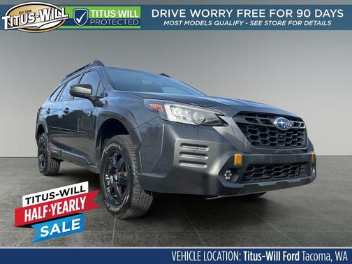 Gray Metallic 2022 Subaru Outback Wilderness