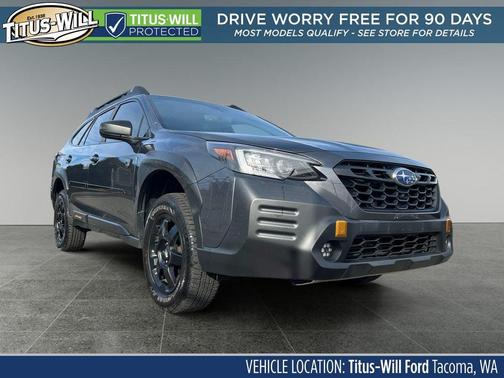 Gray Metallic 2022 Subaru Outback Wilderness