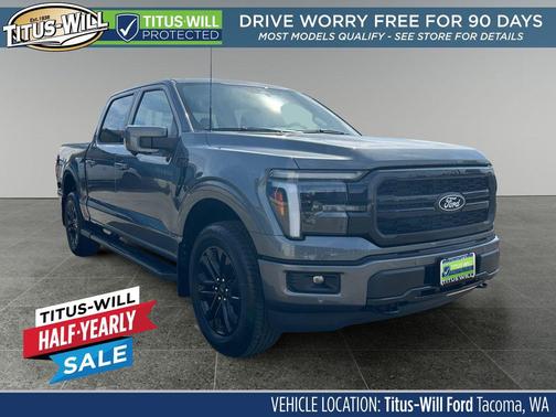 Gray 2025 Ford F-150 Lariat