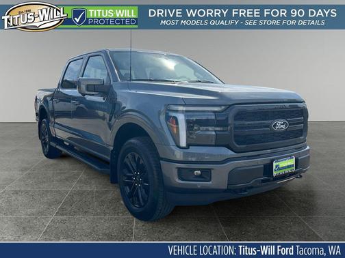 Gray 2025 Ford F-150 Lariat