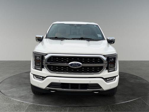 Star White Metallic Tri-Coat 2023 Ford F-150 Platinum