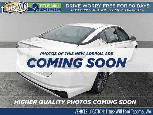 Glacier White 2025 Nissan Altima 2.5 SV