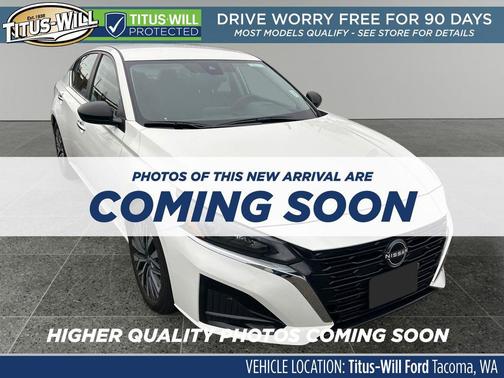 Glacier White 2025 Nissan Altima 2.5 SV