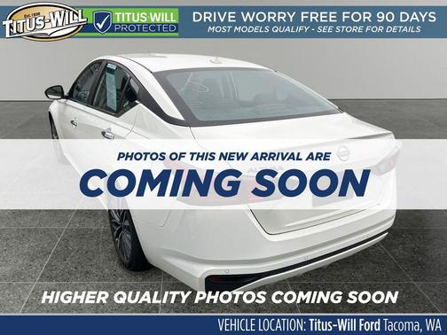 Glacier White 2025 Nissan Altima 2.5 SV