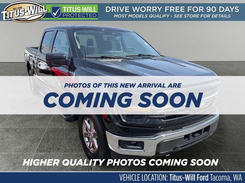 Agate Black Metallic 2024 Ford F-150 XLT