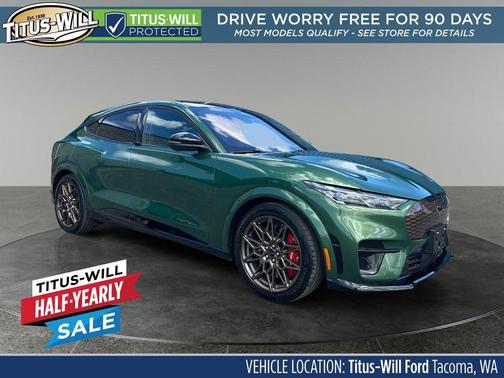 Green Metallic 2025 Ford Mustang Mach-E GT